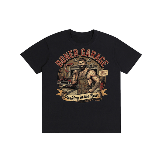 Boner Garage Parking in the Rear T-Shirt
