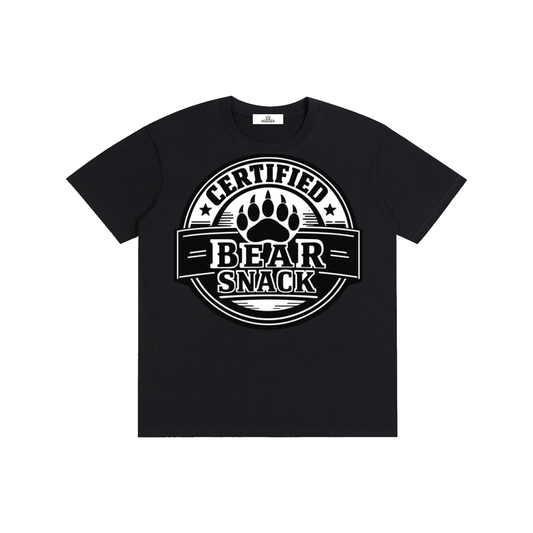 Certified Bear Snack Pure Cotton Unisex T-Shirt