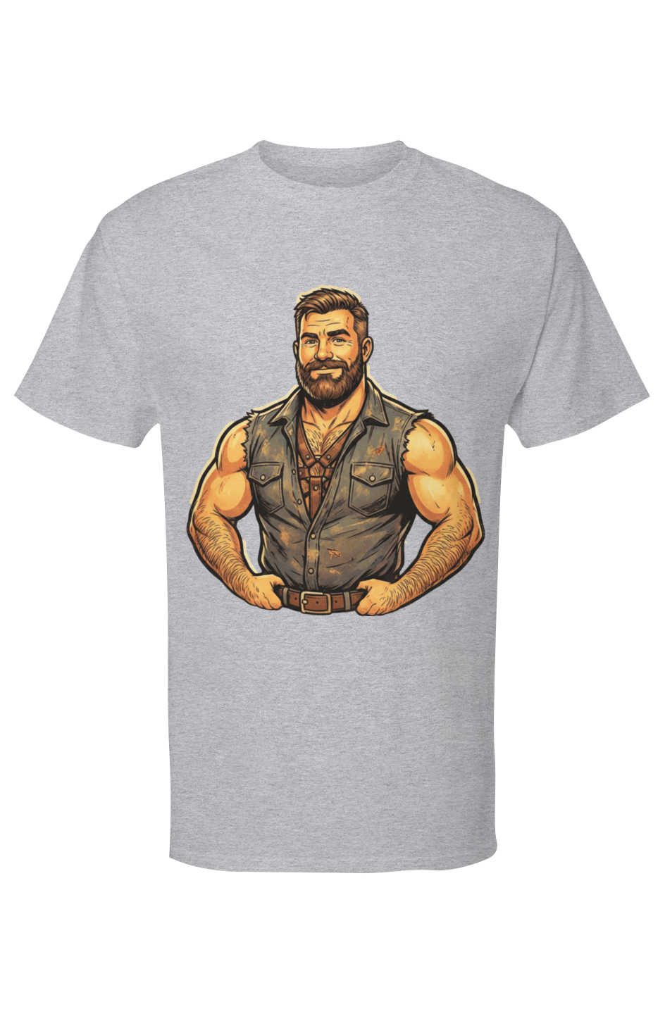 Mens Gold Soft Touch Tshirt