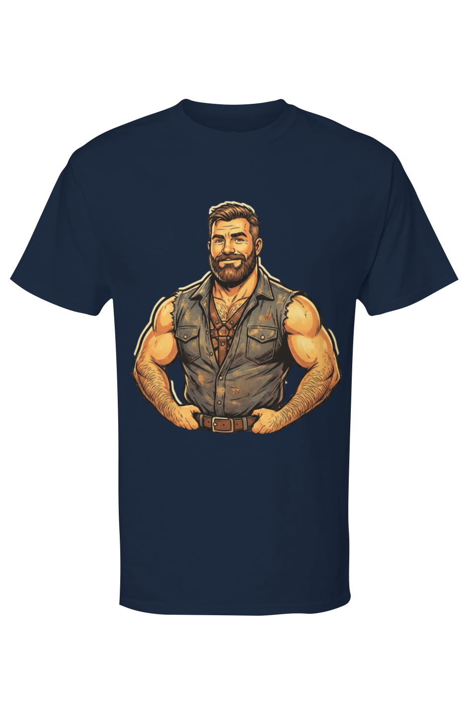 Mens Gold Soft Touch Tshirt