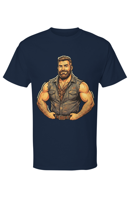 Mens Gold Soft Touch Tshirt