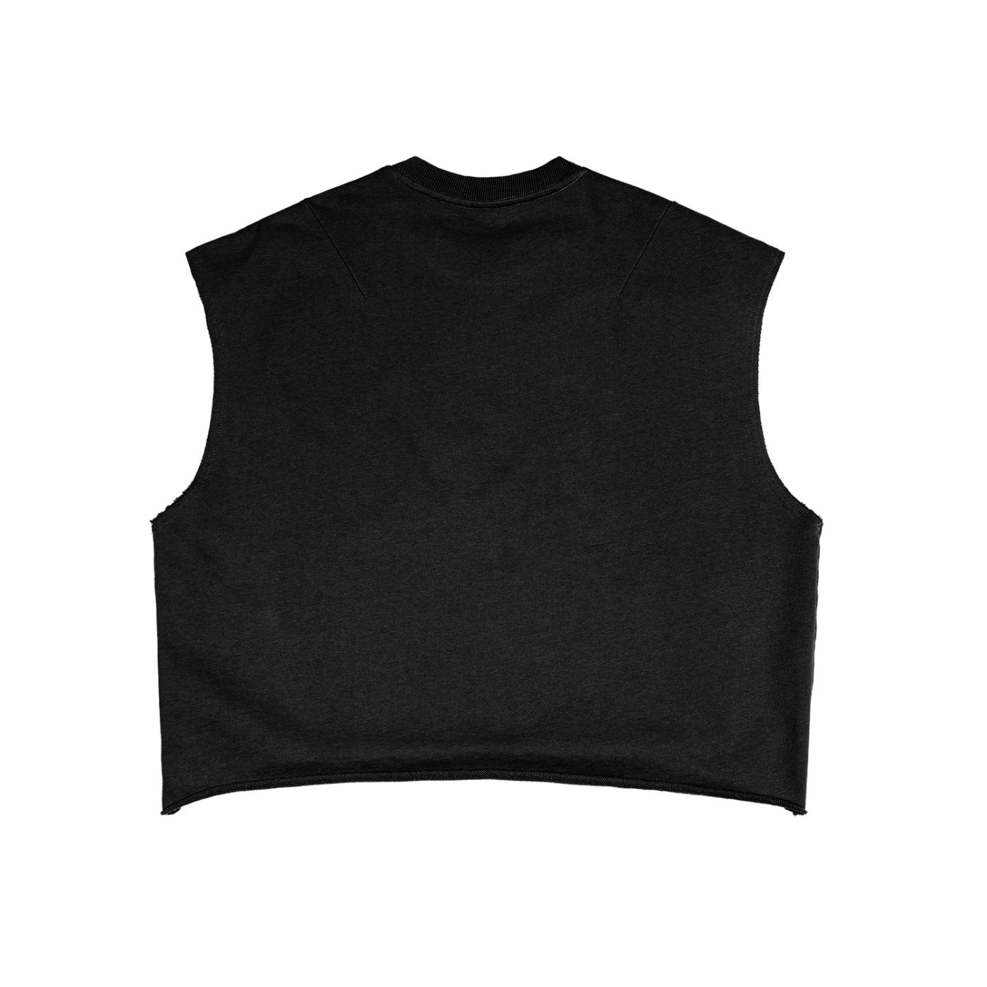 Bear Snack French Terry Boxy Tank Top