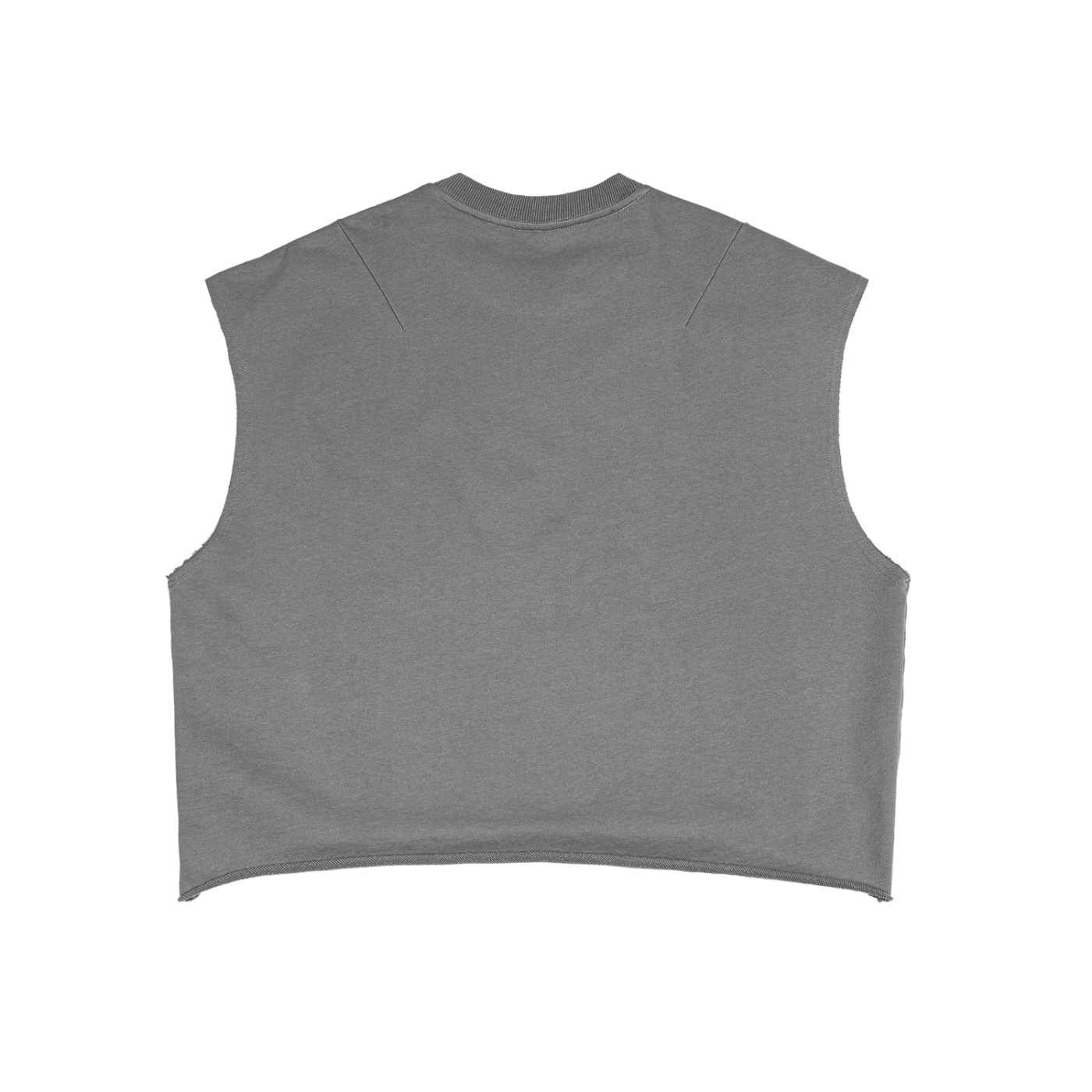 Bear Snack French Terry Boxy Tank Top