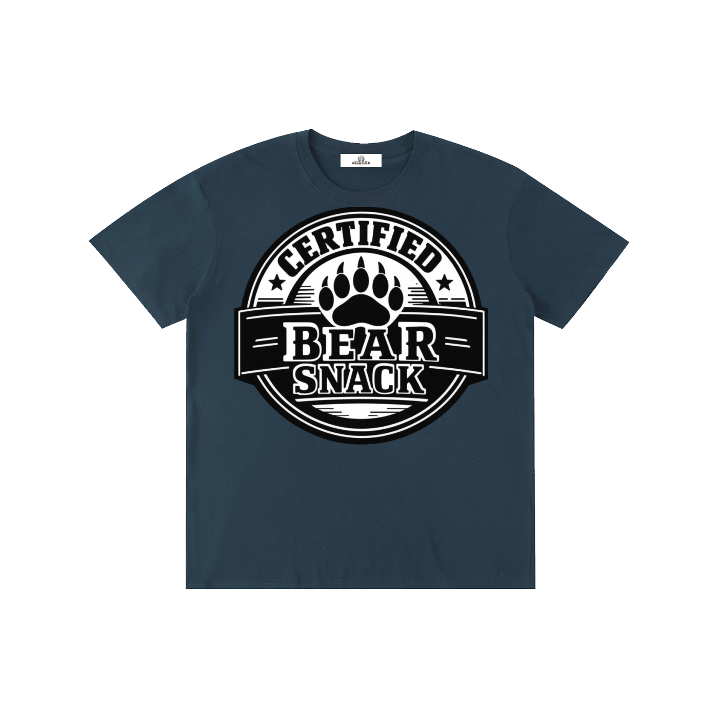 Certified Bear Snack Pure Cotton Unisex T-Shirt